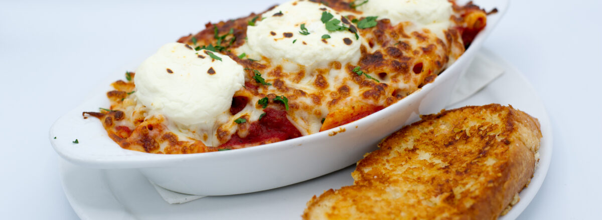 Piazza’s Baked Mostaccioli