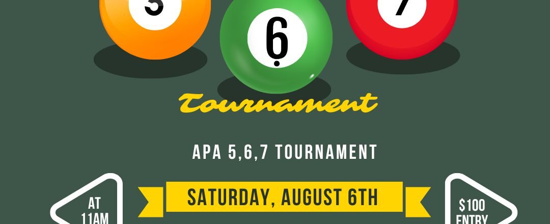 APA 5, 6, 7 Tournament